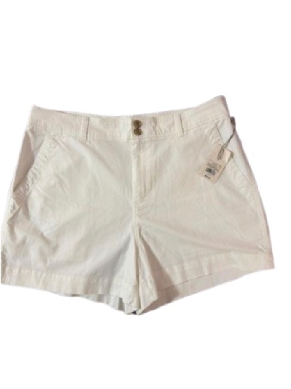 A-new-day Women's White Shorts size 17. -NWT